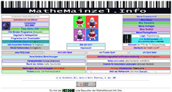 Desktop Screenshot of mathemainzel.info
